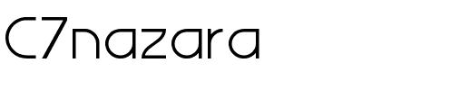 C7nazara Normal.ttf