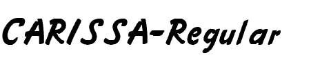 CARISSA Regular.ttf