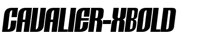 CAVALIER XBOLD Normal.ttf