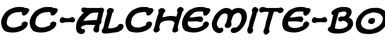 CC Alchemite Bold Italic.ttf