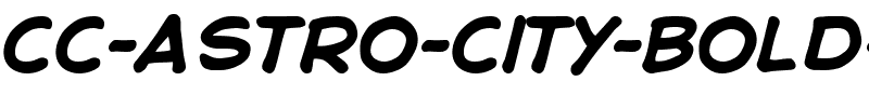 CC Astro City Bold Italic.ttf