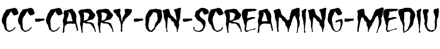 CC Carry On Screaming Medium.ttf