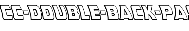CC Double Back Past.ttf