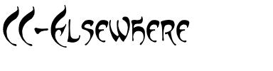 CC Elsewhere Regular.ttf
