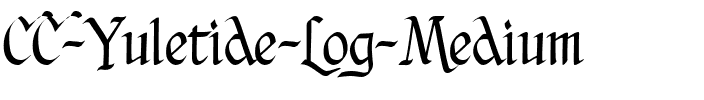 CC Yuletide Log Medium.ttf