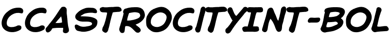 CCAstroCityInt Bold Italic.ttf