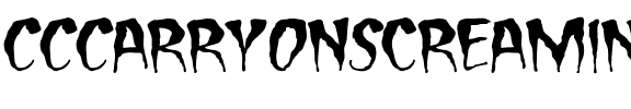 CCCarryOnScreaming Medium.ttf