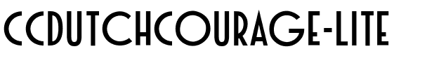 CCDutchCourage Regular.ttf