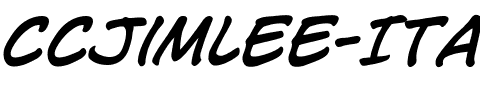 CCJimLee Medium Italic.ttf