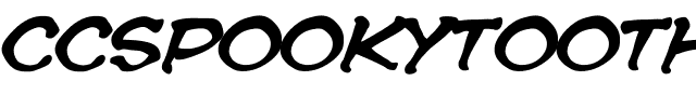 CCSpookytooth Medium Italic.ttf