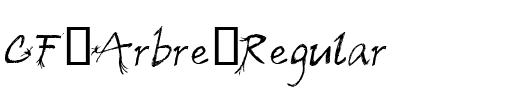 CF Arbre Regular.ttf
