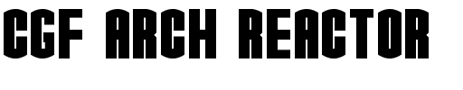 CGF Arch Reactor Normal.ttf