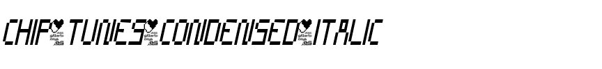 CHIP TUNES Italic.ttf