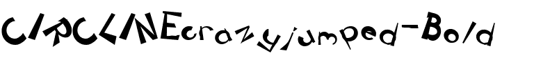 CIRCLINEcrazyjumped Bold.ttf