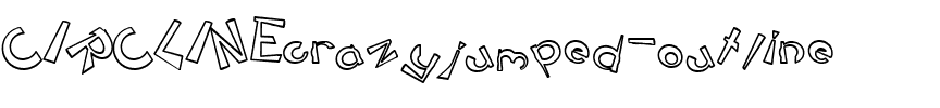 CIRCLINEcrazyjumped  outline.ttf