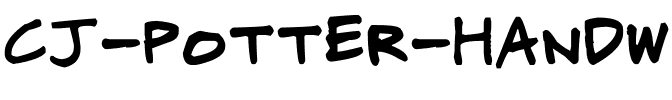 CJ Potter Handwriting Regular.ttf
