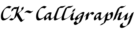 CK Calligraphy Regular.ttf