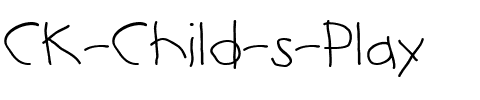 CK Child’s Play Regular.ttf