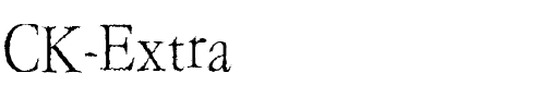 CK Extra Regular.ttf