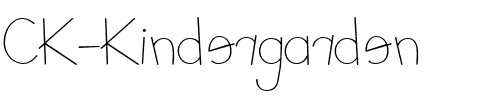 CK Kindergarden Regular.ttf