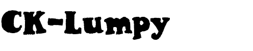 CK Lumpy Regular.ttf