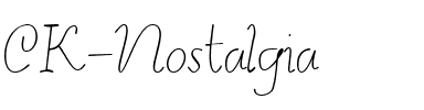 CK Nostalgia Regular.ttf