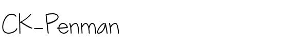 CK Penman Regular.ttf