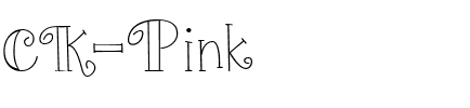CK Pink Regular.ttf