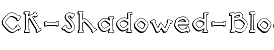 CK Shadowed Block Regular.ttf