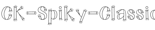 CK Spiky Classic Regular.ttf