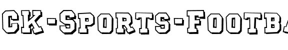 CK Sports Football Regular.ttf