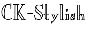 CK Stylish Regular.ttf