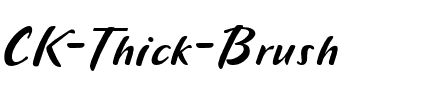 CK Thick Brush Regular.ttf