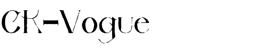 CK Vogue Regular.ttf