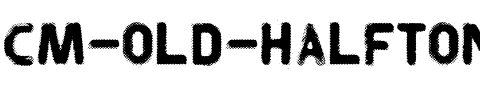 CM Old Halftone Regular.ttf