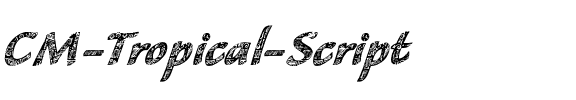 CM Tropical Script Regular.ttf
