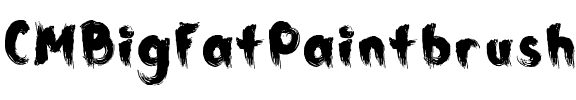 CM Big Fat Paintbrush Regular.ttf