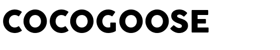COCOGOOSE Regular.otf