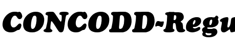 CONCODD Regular.ttf