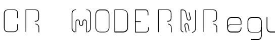 CR21MODERN Regular.ttf