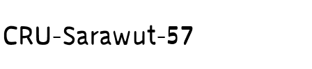 CRU Sarawut 57 Regular.ttf