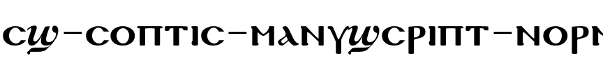 CS Coptic Manuscript Regular.ttf