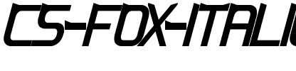 CS-Fox Gras.ttf