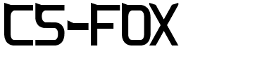 CS-Fox Normal.ttf
