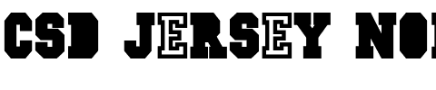 CSD-JERSEY-Norm Regular.ttf