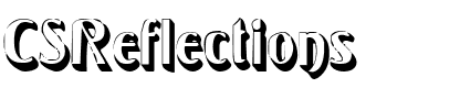 CSReflections Regular.ttf