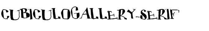 CUBICULOGALLERY SERIF Regular.ttf