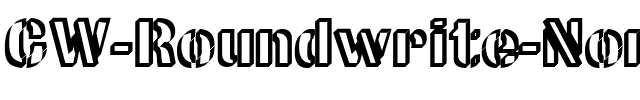 CW Roundwrite Normal Normal.ttf