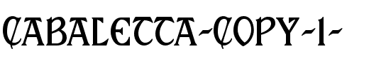 Cabaletta Regular.ttf