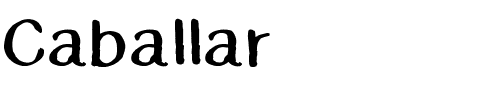 Caballar Medium.ttf